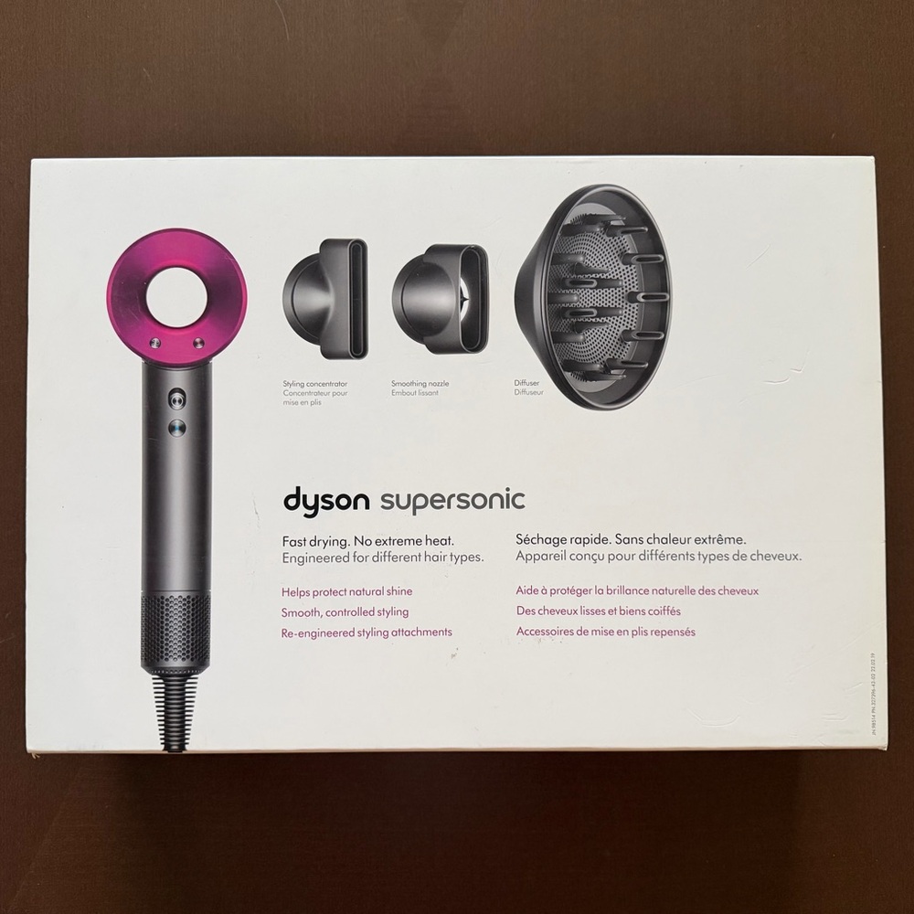 Dyson Supersonic Hair Dryer in Pink and Gray